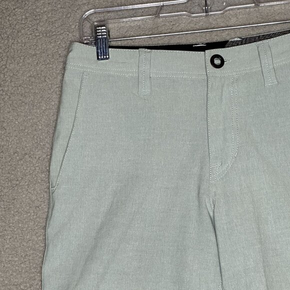 Volcom True To This Shorts Mens Size 28 Skate Surf Beach Gray Hybrid Preppy - Picture 6 of 13